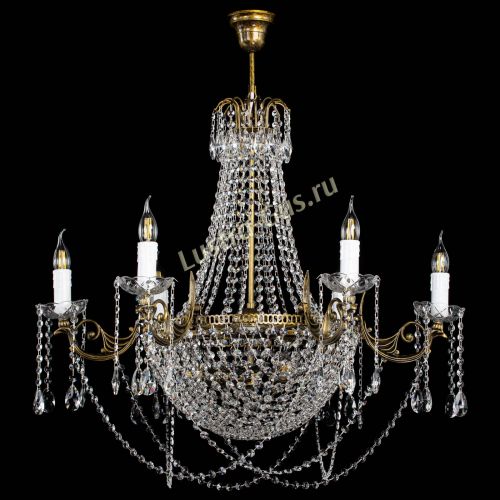 Люстра Елизавета малая №9 под бронзу в Саратове Гусь Хрустальный
