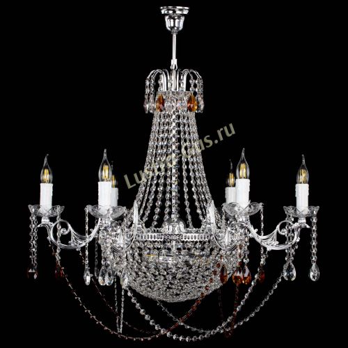 Люстра Елизавета малая №9 чайная в Саратове Гусь Хрустальный