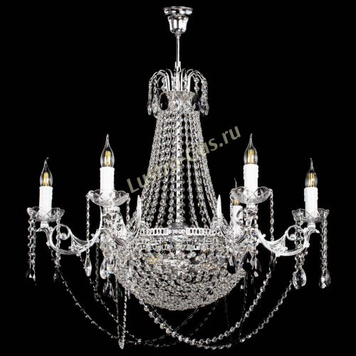 Люстра Елизавета малая №9 черная в Саратове Гусь Хрустальный