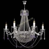 Люстра Елизавета малая №9 фиолетовая в Саратове