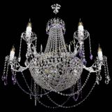 Люстра Елизавета малая №9 фиолетовая в Саратове