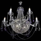 Люстра Елизавета малая №9 фиолетовая в Саратове