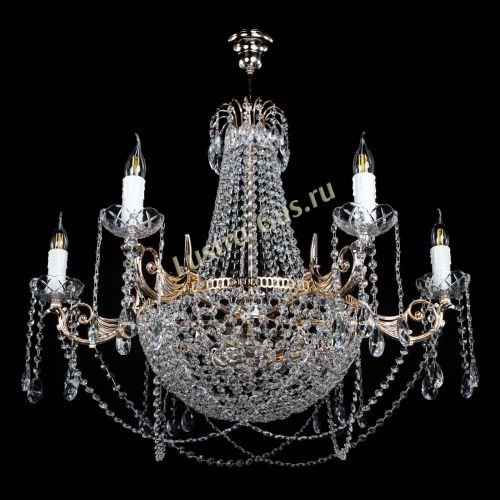 Люстра Елизавета малая №9 в Саратове Гусь Хрустальный