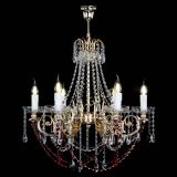 Люстра Елизавета малая Красная (рожки - металл) в Саратове