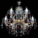 Люстра Елизавета малая Красная (рожки - металл) в Саратове