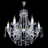 Люстра Елизавета малая в серебре (рожки - металл) в Саратове