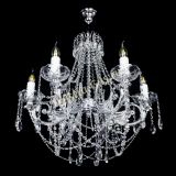 Люстра Елизавета малая в серебре (рожки - металл) в Саратове