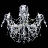Люстра Елизавета малая в серебре (рожки - металл) в Саратове