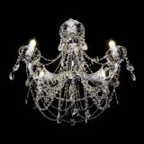 Люстра Елизавета малая в серебре (рожки - металл) в Саратове