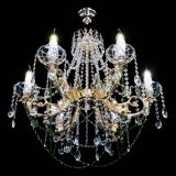 Люстра Елизавета малая Зеленая (рожки - металл) в Саратове