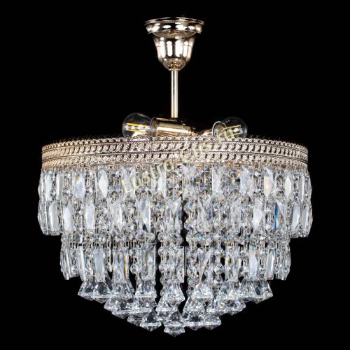 Люстра Флоренция №3 пластинка конус в Саратове Гусь Хрустальный