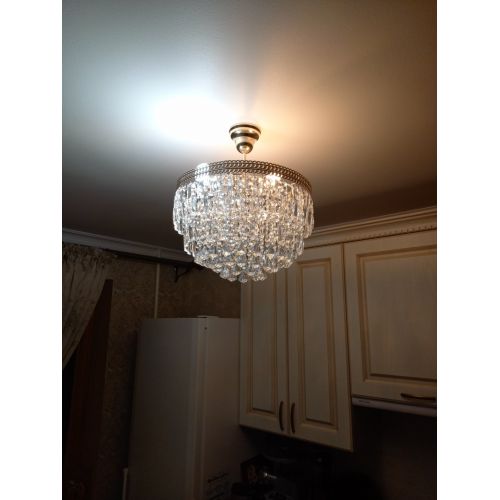 Люстра Флоренция №3 пластинка конус в Саратове Гусь Хрустальный