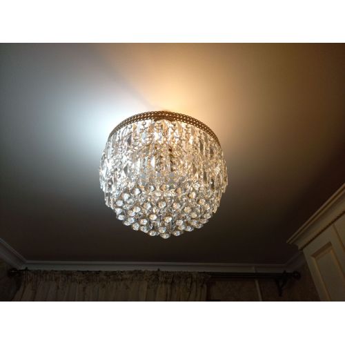 Люстра Флоренция №3 пластинка конус в Саратове Гусь Хрустальный