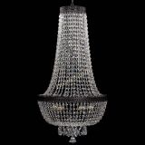 Люстра Флоренция №5 Купол черная удлиненная в Саратове