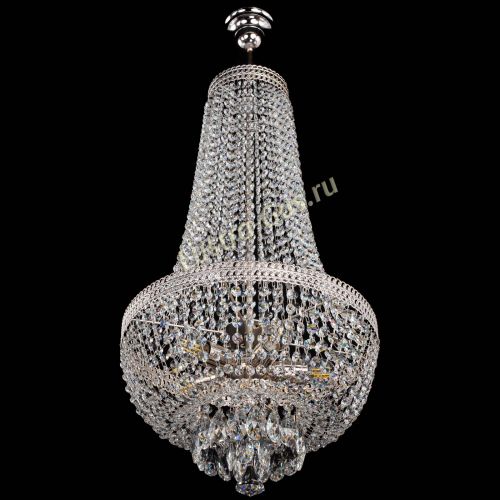 Люстра Флоренция №5 Купол длинный с подвесом в Саратове Гусь Хрустальный