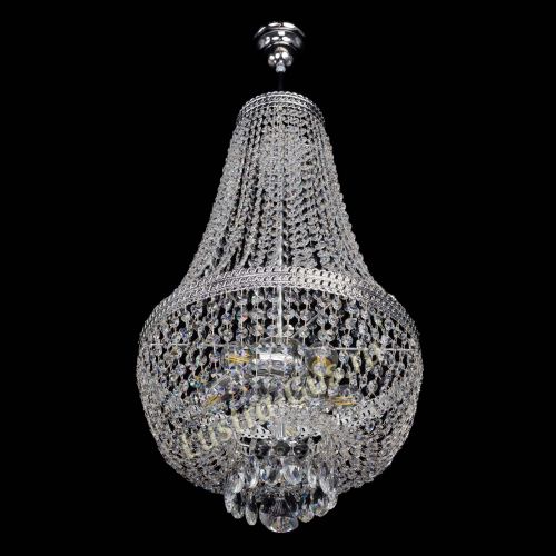 Люстра Флоренция №5 Купол длинный с подвесом в Саратове Гусь Хрустальный