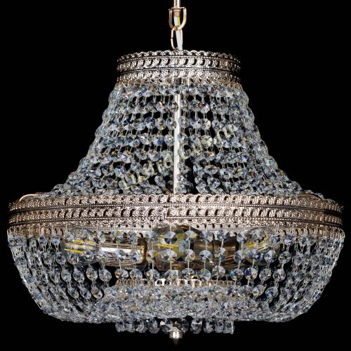 Люстра Флоренция №5 Купол с подвесом в Саратове Гусь Хрустальный