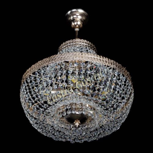 Люстра Флоренция №5 Купол с подвесом в Саратове Гусь Хрустальный