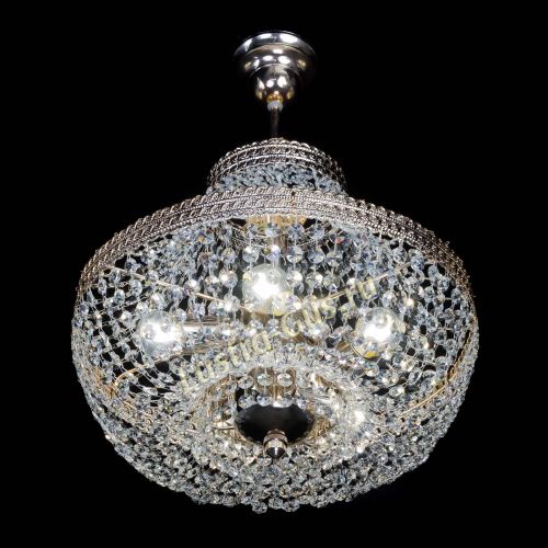 Люстра Флоренция №5 Купол с подвесом в Саратове Гусь Хрустальный