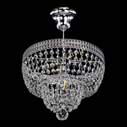 Люстра Каскад Флоренция №1 малая в Саратове Гусь Хрустальный