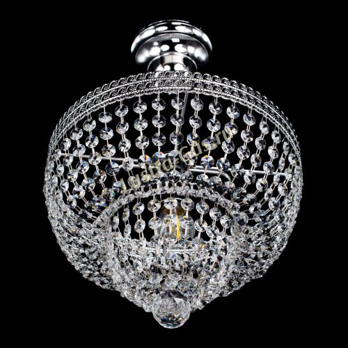 Люстра Каскад Флоренция №1 малая в Саратове Гусь Хрустальный