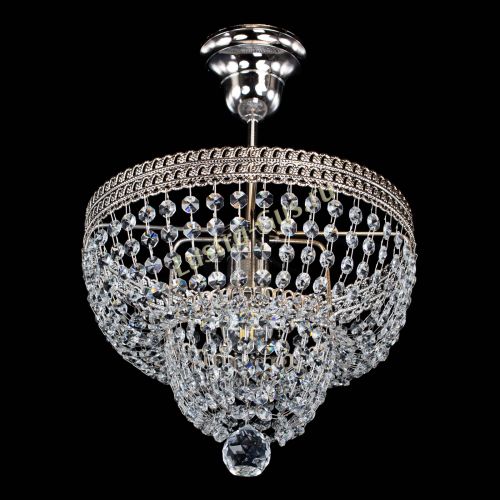 Люстра Каскад Флоренция №1 малая в Саратове Гусь Хрустальный