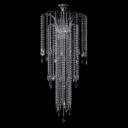 Люстра Каскад №18 с подвесом в Саратове Гусь Хрустальный