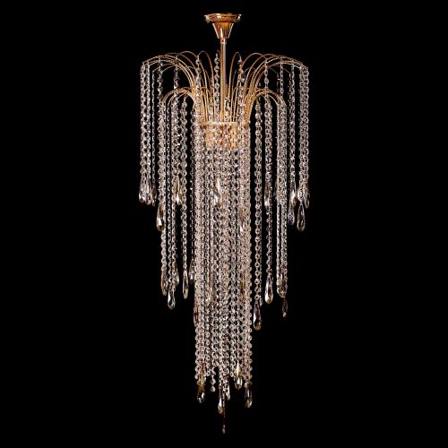 Люстра Каскад №18 с подвесом в Саратове Гусь Хрустальный