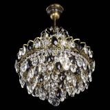 Люстра Грация с подвесом под бронзу Черная в Саратове