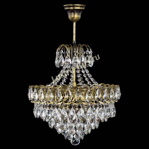 Люстра Грация с подвесом под бронзу в Саратове Гусь Хрустальный