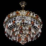 Люстра Грация №5 с подвесом под бронзу Чайная в Саратове