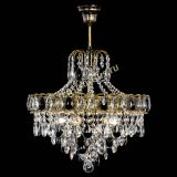 Люстра Грация №5 с подвесом под бронзу Черная в Саратове