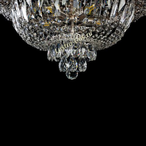 Люстра Хрустальный Каскад №1 с подвесом в Саратове Гусь Хрустальный