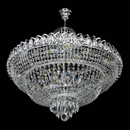 Люстра Хрустальный Каскад №11 с подвесом в Саратове Гусь Хрустальный