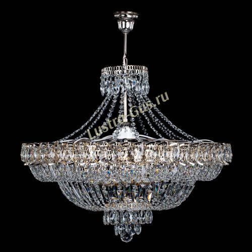 Люстра Хрустальный Каскад №11 с подвесом в Саратове Гусь Хрустальный