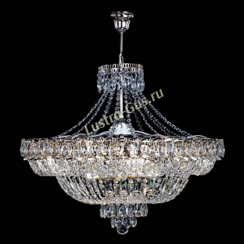 Люстра Хрустальный Каскад №11 с подвесом в Саратове Гусь Хрустальный