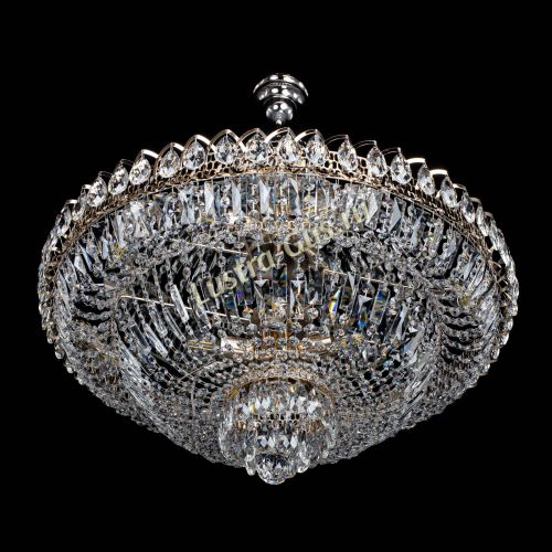 Люстра Хрустальный Каскад №11 с подвесом в Саратове Гусь Хрустальный