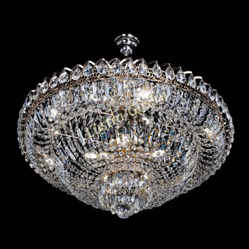 Люстра Хрустальный Каскад №11 с подвесом в Саратове Гусь Хрустальный