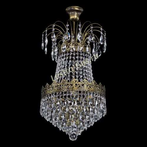 Люстра Империя под бронзу в Саратове Гусь Хрустальный