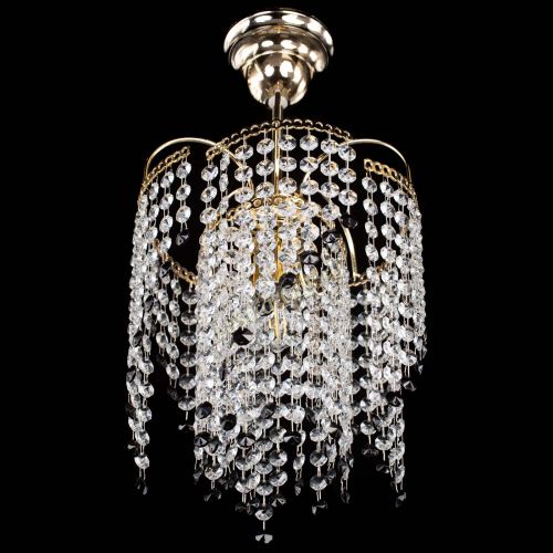 Люстра Иволга №1 Оптикон черная в Саратове Гусь Хрустальный