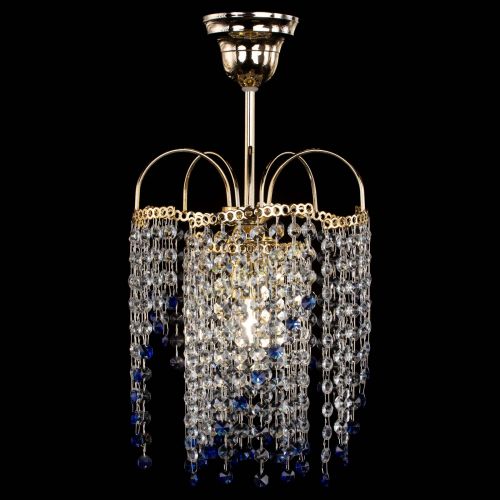 Люстра Иволга №1 Оптикон синяя в Саратове Гусь Хрустальный