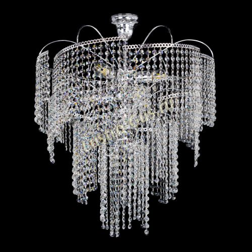 Люстра Иволга №6 ламп оптикон длинная в Саратове Гусь Хрустальный