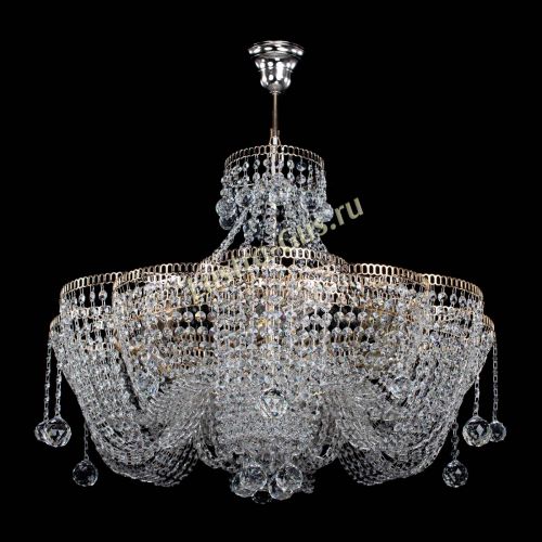 Люстра Камелия Астра с подвесом в Саратове Гусь Хрустальный