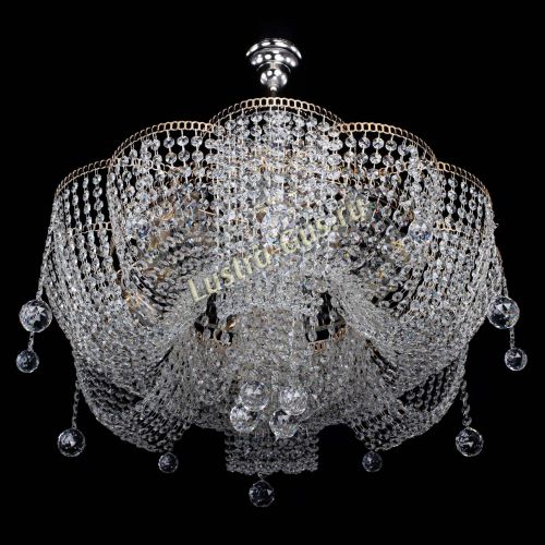 Люстра Камелия Астра с подвесом в Саратове Гусь Хрустальный