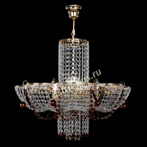 Люстра Камея №6 подвесная чайная в Саратове Гусь Хрустальный
