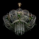 Люстра Камея №6 подвесная зеленая в Саратове