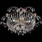 Люстра Камея Флора №5 с подвесом Черная в Саратове