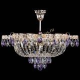 Люстра Камея Флора №5 с подвесом Фиолетовая в Саратове