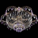 Люстра Камея Флора №5 с подвесом Фиолетовая в Саратове