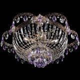 Люстра Камея Флора №5 с подвесом Фиолетовая в Саратове